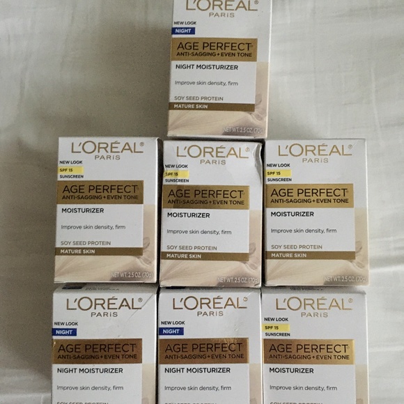 L'Oreal Other - 7 L'oreal Age Perfect Moisturizer Day & Night